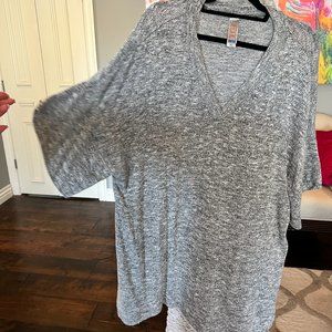 Super Cozy American Twist Knit Tunic - Dolman Sleeves  XL